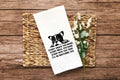 French Bulldog Flour Sack Kitchen Towel Funny Frenchie Dish Cloth Housewarming Hostess Birthday Christmas Gift for Women Men Mom Dog Lovers
